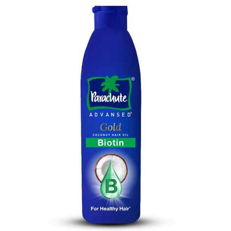 Parachute Advansed Biotin & Coconut Hair Oil | Deep Nourishment for Fuller Hair| No Paraben or Silicone | 300 ml