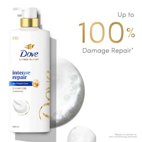Buy Dove Intense Repair Shampoo (650 ml) - Purplle