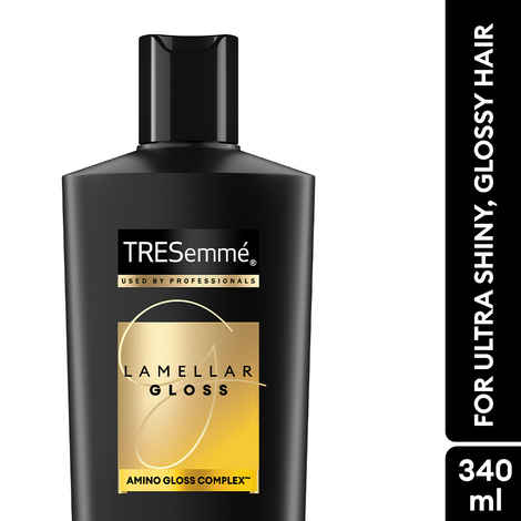 Buy Tresemme Lamellar Gloss Shampoo, with Amino Gloss Complex, for Ultra Shiny, Glossy hair, 340 ml - Purplle