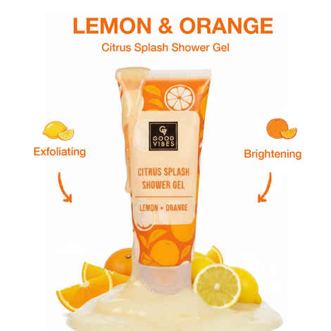 Good Vibes Lemon Orange Citrus Splash Shower Gel 200 ml