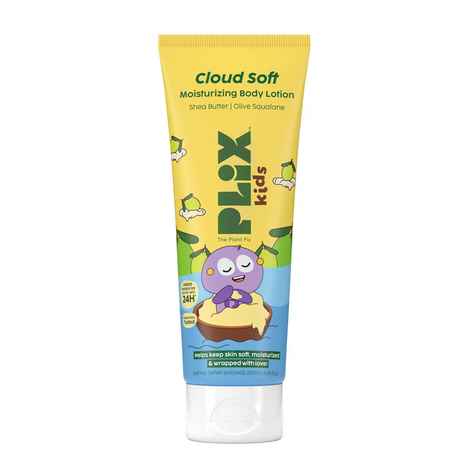 PLIX Kids Cloud Soft Moisturizing Body Lotion | Nourishes delicate skin | Keeps skin soft & smooth | Supports barrier & pH balance | Pediatrician tested & approved | 200 ml