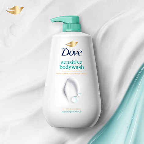 Buy Dove Sensitive Care Bodywash with Triple Hydration Serum, 825 ml - Purplle