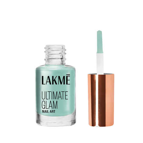 Buy Lakme  ULTIMATE GLAM Nail Art - Mint Blue M11 (6 ml) - Purplle