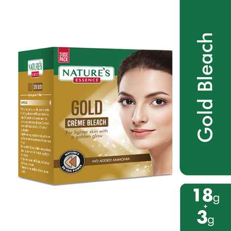 Buy Natures Essence Gold Creme Bleach, 21 gm - Purplle