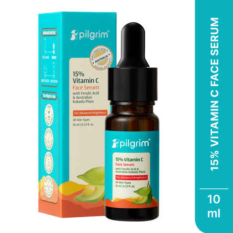 Buy Pilgrim 15% Vitamin C Face Serum (10 ml) - Purplle
