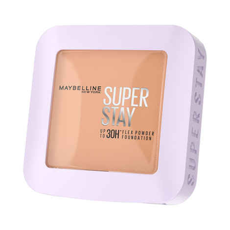 Buy Maybelline New York Super Stay Flex Powder Foundation Compact, 310, Full Coverage, 30H Full Coverage, Perfect for Oily Skin, Waterproof & Sweatproof - 9 gm - Purplle