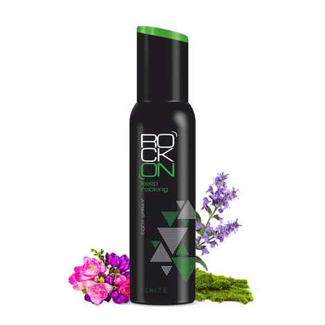 Buy ROCK ON LONG LASTING DEODORANT SPRAY (UNISEX) (IGNITE ) 150 ml - Purplle