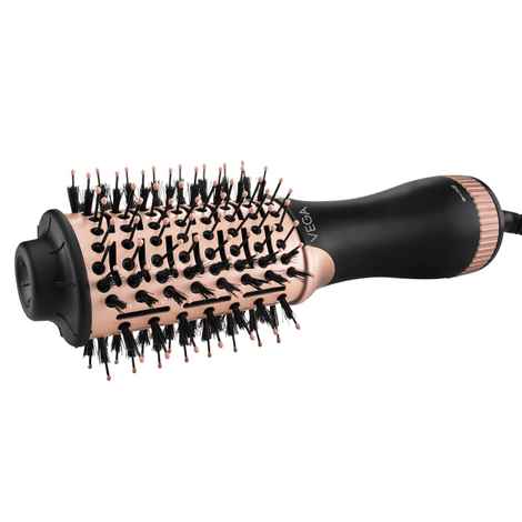 Vega Litstyle L3 Volumizer Hair Blow Dryer Brush with 3 Heat/2 Speed Settings, 360A° Airflow Vent, 3 in 1 Compact Hot Air Brush For Women, Tourmaline Ceramic Coated Barrel 500w, (VHSD-03) | Gift set for women 1 Pc