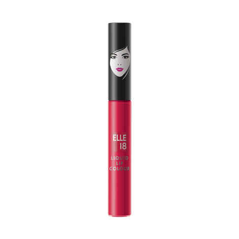 Buy ELLE18 LIQUID LIP COLOR Red Blaze 5.6 ml - Purplle
