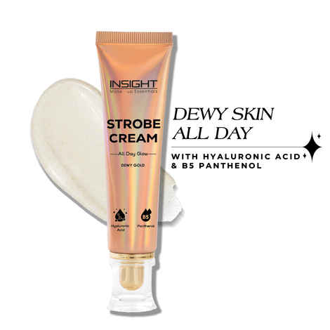 Buy Insight Makeup Essentials Strobe Cream - Dewy Gold – 30 gm - Purplle