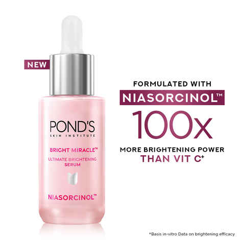 Pond's Bright Beauty Spot-less Glow Serum|| Infused with Hyaluronic Acid|| Vitamin B3|| Gluta-Boost-C|| 30 ml