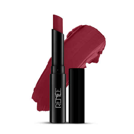 Buy Renee Very Matte Lipstick 07 Cranberry Crush, Intense Color Pay Off, Full Coverage, Long Lasting & Weightless, Easy Glide Formula With Velvety Finish, Suitable For All Occasion, Ideal For Gifting (1.6 gm) - Purplle