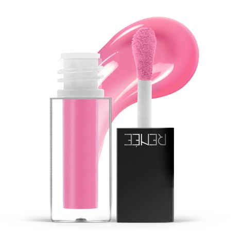 Buy Renee Hot Sauce Plumping Lip Gloss Pink Chilli, Ultra Glossy Finish, Lightweight & Nourishing, For Fuller Juicy Lips, Jojoba Oil, Sweet Almond Oil & Vitamin E Infused (3 ml) - Purplle