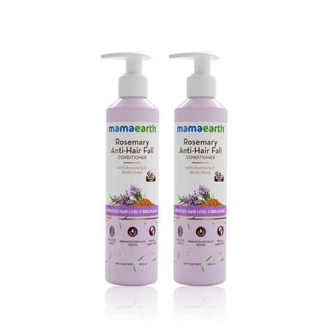 Buy Mamaearth Rosemary Anti-Hair Fall Conditioner with Rosemary & Methi Dana for Reducing Hair Loss & Breakage - 250 ml (Pack of 2) - Purplle