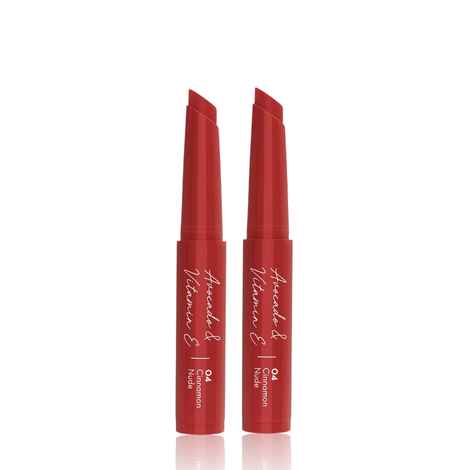 Mamaearth Moisture Matte Longstay Mini Lipstick with Avocado Oil & Vitamin E for 12 Hour Long Stay-07 Raspberry Scarlet - 0.7 gm (Pack of 2)