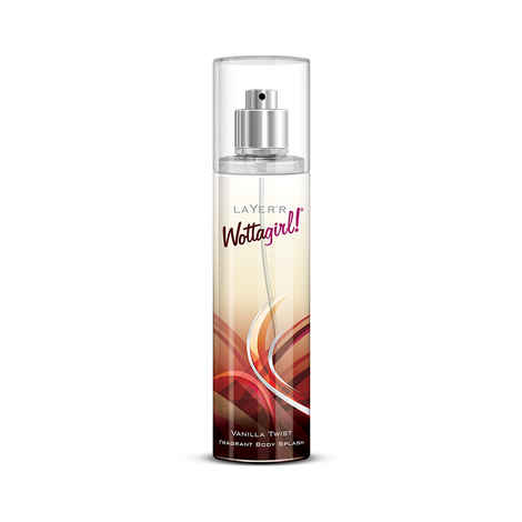 Layerr Wottagirl ! Perfume for Women - VANILLA TWIST 135 ml
