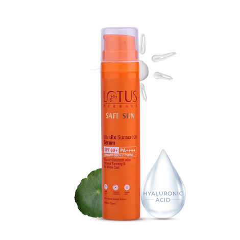 Buy Lotus Herbals UltraRX Sunscreen serum SPF 60+ PA++++|For all skin types|Dermatologically tested|50 ml - Purplle