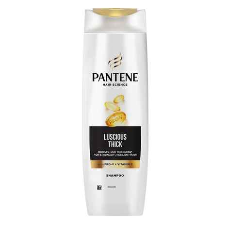 Buy Pantene Hair Science Luscious Thick Shampoo, 180 ml - Purplle