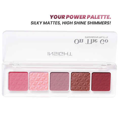 Insight Makeup Essentials On The Go Eyeshadow Palette - Rosaline – 10 gm