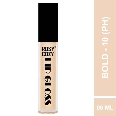 Buy Rosy Cozy Lip Gloss Ph | Shade Bold | Color Dark Pink High Glossy, High Shine Enriched With Vitamin E | Light Weight, Long Lasting, Non Sticky Hydrating Ph Lipgloss 5 ml - Purplle