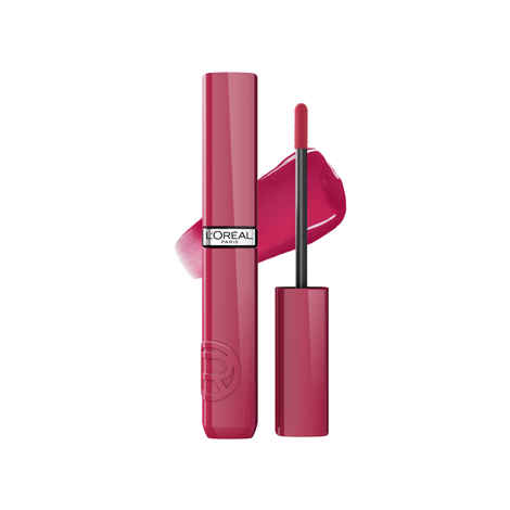 L'Oreal Paris Infallible Laque Resistance Lacquer-Like Shine Finish. 16H Longwear Lacquer Lipstick. High-impact Color, Zero Transfer, 220 Paris Sunset - 4 ml