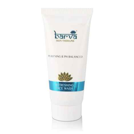 Buy Barva Skin Therapie Refreshing Face Wash with Neem, Aloe Vera & Peppermint, 50 ml - Purplle