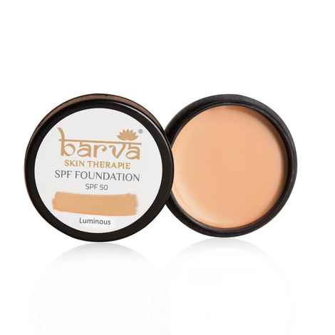 Buy Barva Skin Therapie SPF 50, 2 in 1 Cream Foundation and Concealer, Perfect for Indian Skin Tones, 9 gm (Luminous) - Purplle