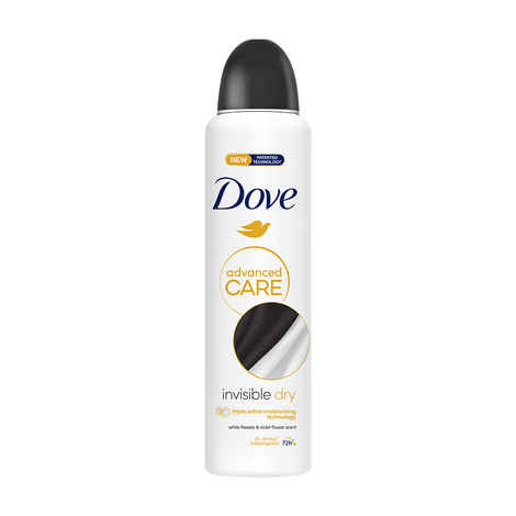 Buy Dove Advanced Care Invisible Dry Deodorant Spray with Freesia and Violet 250 ml - Purplle