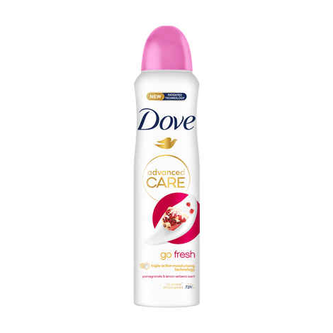 Buy Dove Advanced Care Pomegranate and Lemon Verbena Deodorant Spray 150 ml - Purplle