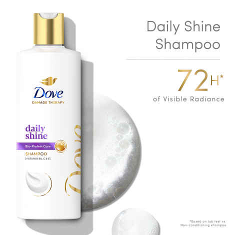 Buy Dove Daily Shine Shampoo (180 ml) - Purplle