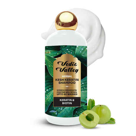 Buy Vedic Valley Kesh Keratin Shampoo 300 ml - Purplle