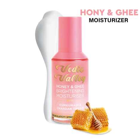 Buy Vedic Valley Honey & Ghee Brightening Moisturizer 50 ml - Purplle