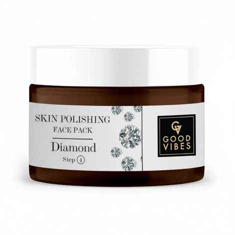 Buy Good Vibes Diamond Skin Polishing Face Pack (50 gm) - Purplle