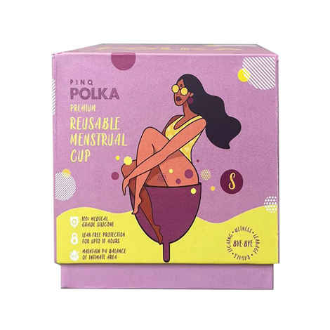 Buy PINQ POLKA Menstrual Cup Small (1 Pc) - Purplle