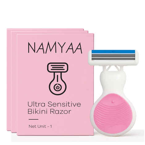 Namyaa Ultra Sensitive Bikini Razor For Women Pack of 3