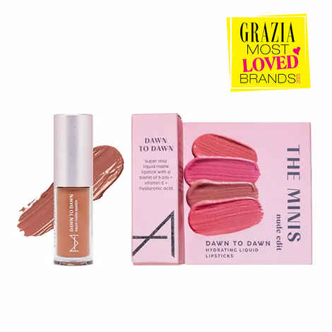 Buy House of Makeup Dawn to Dawn MINI Liquid Matte Lipstick - Caramel Dip (2 ml) - Purplle