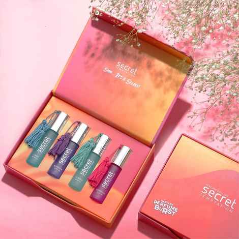 Buy Secret Temptation Luxury Perfume Roll On for Women - Pack of 4 (10 ml each) - Purplle