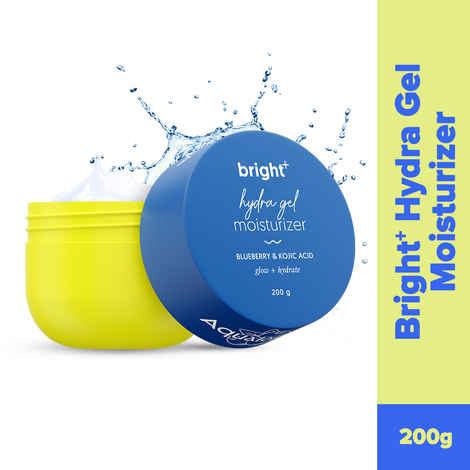 Buy Aqualogica Bright+ Hydra Gel Moisturizer with Blueberry & Kojic Acid - 200 gm - Purplle