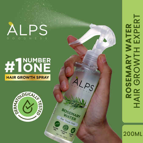 Alps Goodness Rosemary Water (200 ml) | Rosemary water for hair | Hair Spray for Regrowth | Hair Growth Expert | Hair Growth Serum | Viral Rinse | Saver Pack