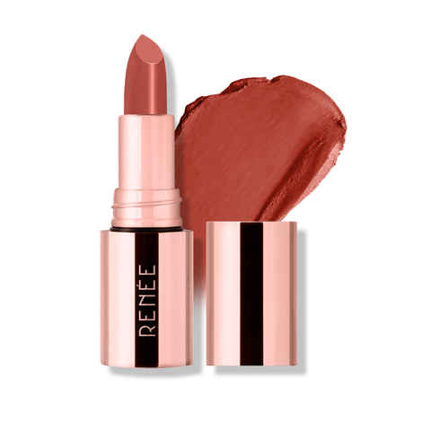 Buy RENEE Everstay Long Stay Matte Lipstick - Nude Luxe, Hydrating & Non-Drying, Smudge-Proof, Lightweight, Long Lasting, Intense Pigment, Full Coverage, Vitamin E Infused, For All Occasions, 4.2 gm - Purplle