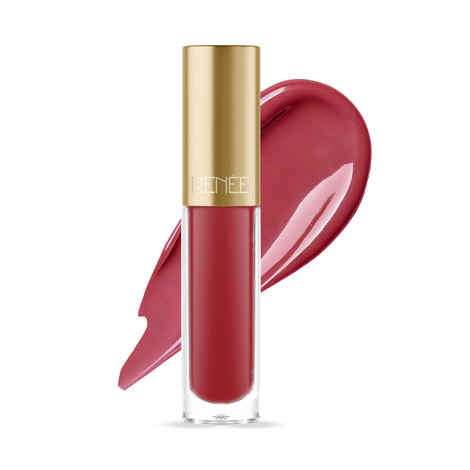 Buy RENEE H2O Hydrating Liquid Lipstick Red Spring, Hydrating, Lightweight | Natural Lip Like Look | Glossy finish | Hyaluronic Acid, Peptides & Vitamin E Infused | 4 ml - Purplle