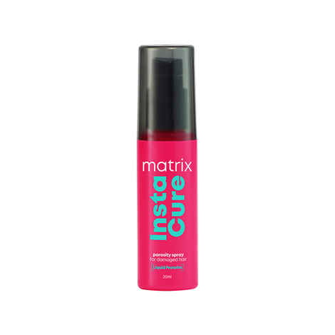 Buy Matrix Insta Cure Professional Porosity Filling Spray for Damaged Hair | Liquid Protein + Vitamin B5 | Ditch Damage from the 1st Use, 20 ml - Purplle
