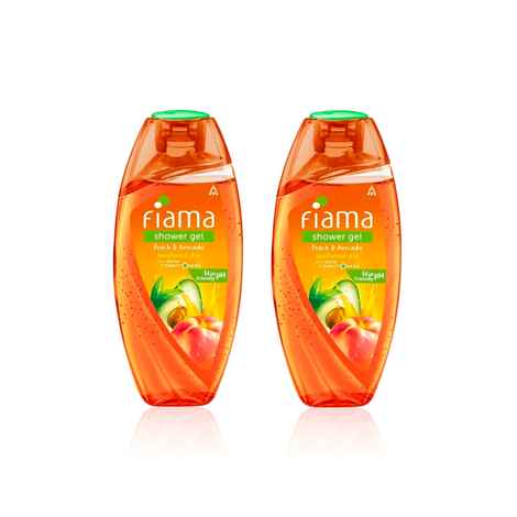 Buy Fiama Peachy Moisture Duo (Peach & Avocado Shower Gel 250 ml ) Pack of 2 - Purplle
