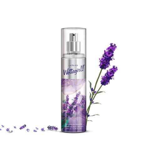 Buy Layerr Wottagirl ! Fragrant Body Splash - Lavender Breeze 135 ml | fragrance for women | body mist for women - Purplle