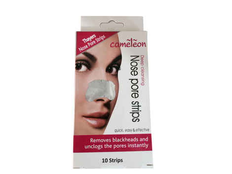 Buy Cameleon Deep Cleansing Nose Pore Strips (Witch Hazel) 10 pc - Purplle