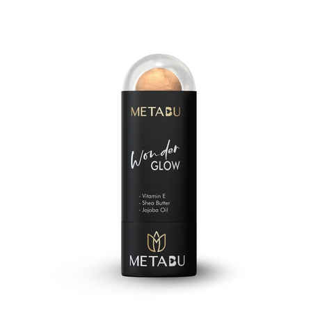 Buy Metabu Wonder Glow Highlighter Stick with Vitamin E, Jojoba Oil & Shea Butter - Golden Ember  8 gm - Purplle