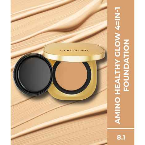 Buy Colorbar Amino Healthy Glow 4-In-1 Foundation -Hg 8.1, 20 gm - Purplle