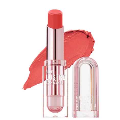 Buy Swiss Beauty Pure Luster Lipstick 05 Silk Pink (4 gm) - Purplle