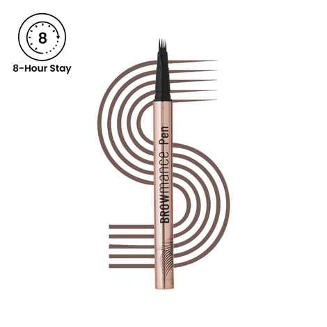 Buy Swiss Beauty BROWmance Pen | Fills In Sparse Hair | 8-Hour Stay | Waterproof | Medium brown (1 ml) - Purplle