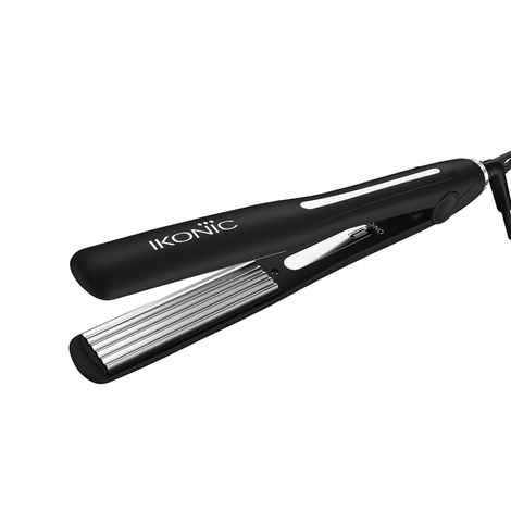 Buy IKONIC PROFESSIONAL SLIM TITANIUM HAIR CRIMPER 2.0 with LED Chrome Digital Display and 1 Inch Floating Titanium Micro Crimp Plates | 360 Swivel Cord | Universal Voltage 1 pc - Purplle